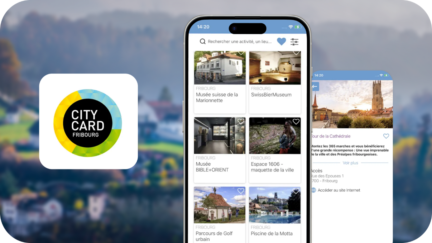 Fribourg City Card - Otipass by Upcoop