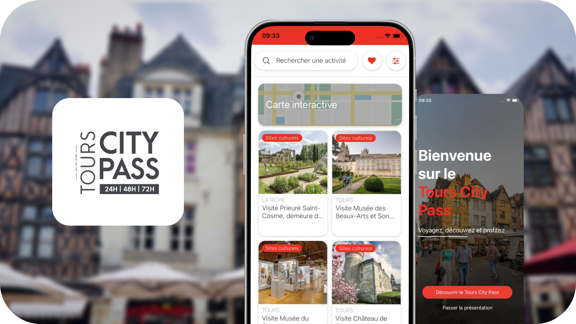 Tours City Pass - Otipass by Upcoop