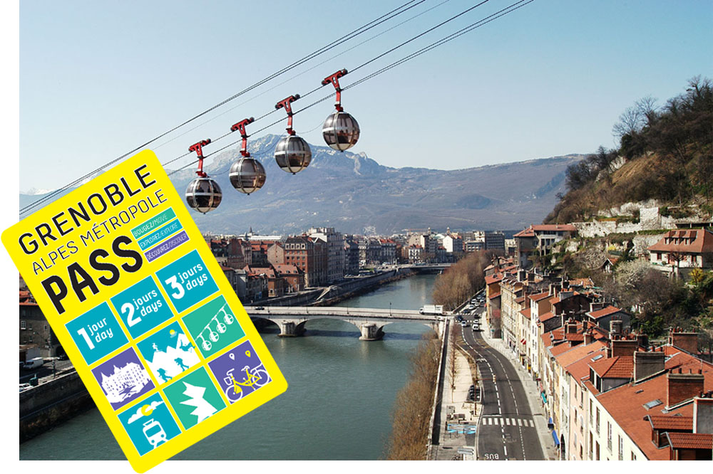The Grenoble Tourist Pass digitised by our solution 